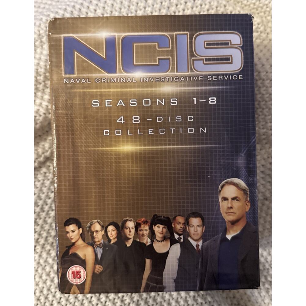 NCIS naval criminal investigative service SEASONS 1-8 48 disc DVD’s *REGION 2*